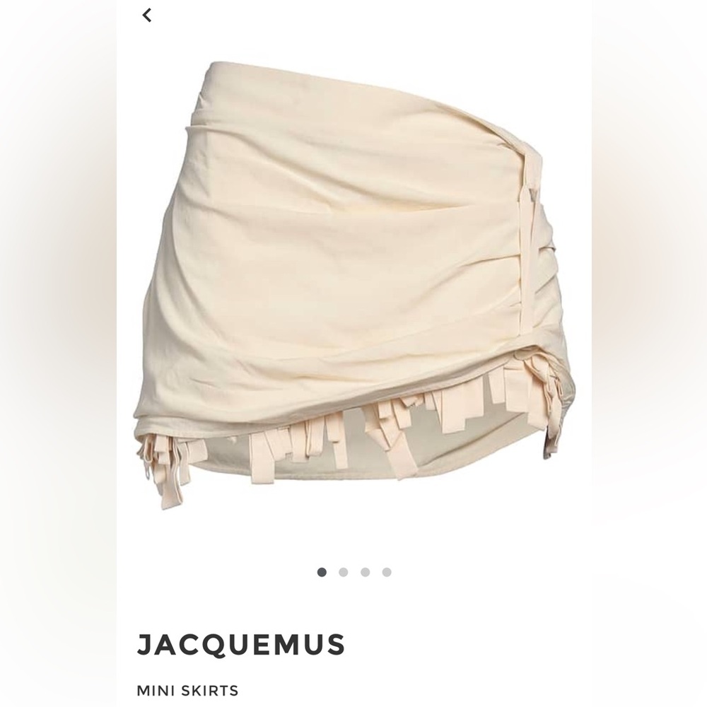 JACQUEMUS mini skirt
